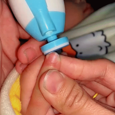Electric Baby Nail Trimmer – Safe, Quiet & Easy