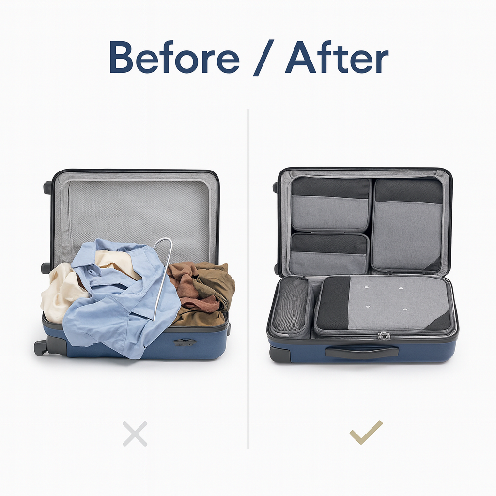 TravelCase Pro Set – Perfectly organized travel