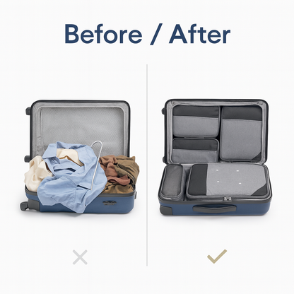 TravelCase Pro Set – Perfectly organized travel