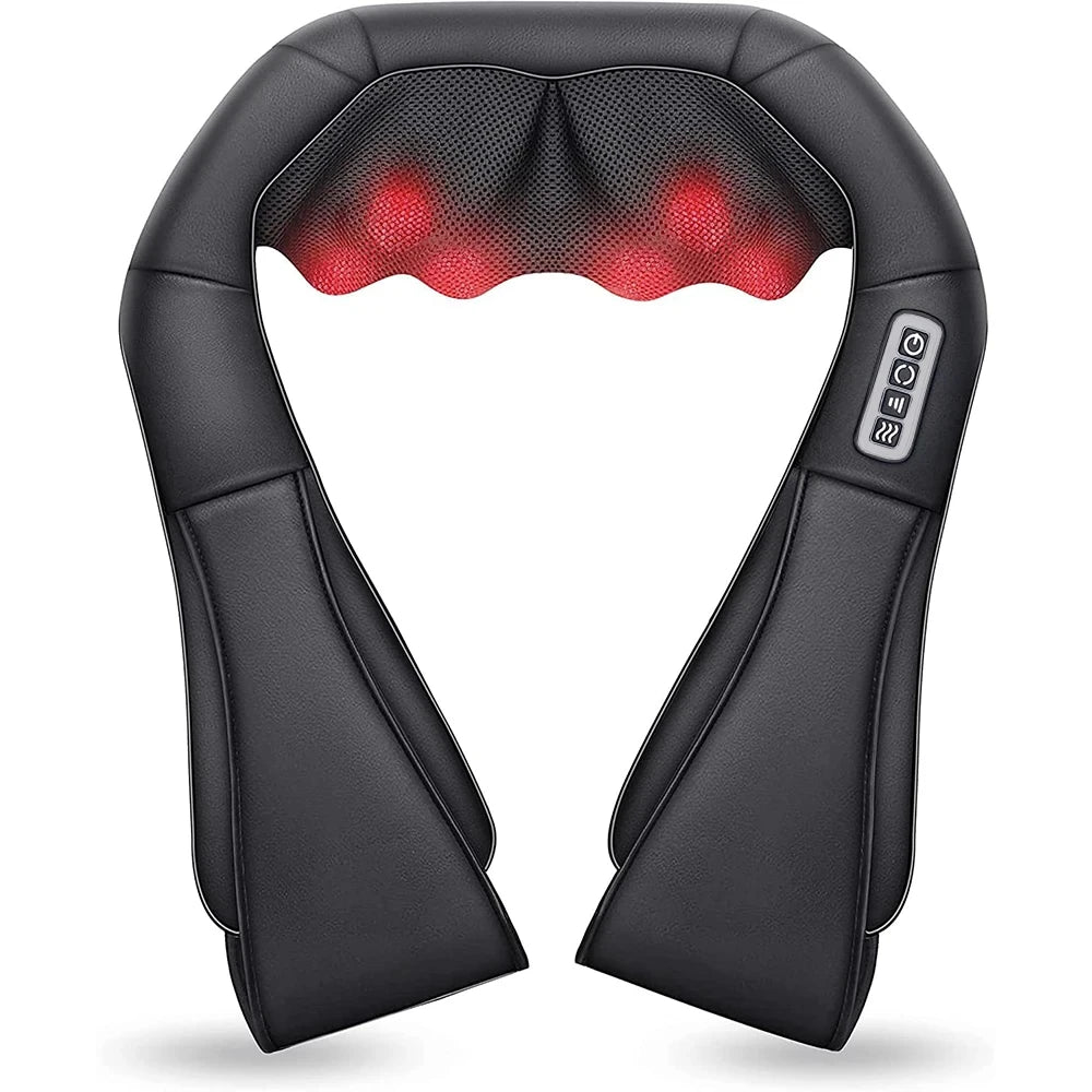 Heated Shiatsu Massager – Soothe Aches, Melt Stress