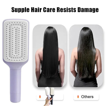 PureBrush – Effortless Self-Cleaning & Scalp Massage