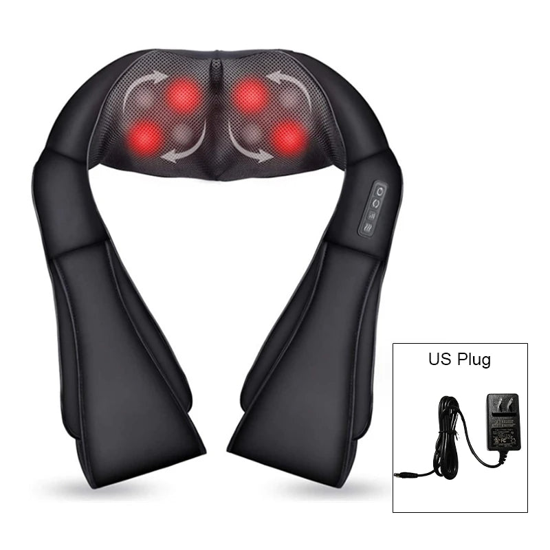 Heated Shiatsu Massager – Soothe Aches, Melt Stress