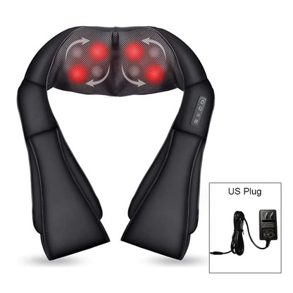Heated Shiatsu Massager – Soothe Aches, Melt Stress