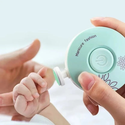 Electric Baby Nail Trimmer – Safe, Quiet & Easy