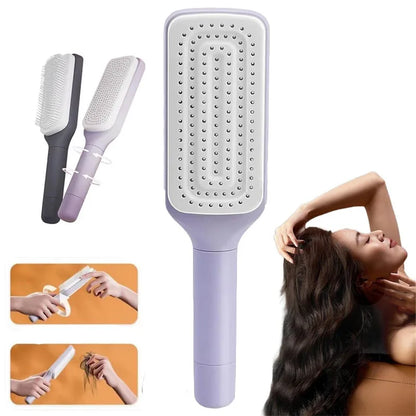 PureBrush – Effortless Self-Cleaning & Scalp Massage