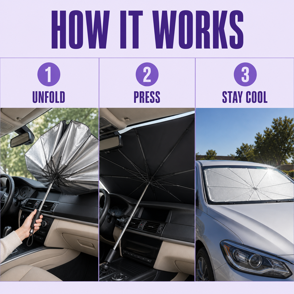 Daynest™ Car Umbrella Sunshade