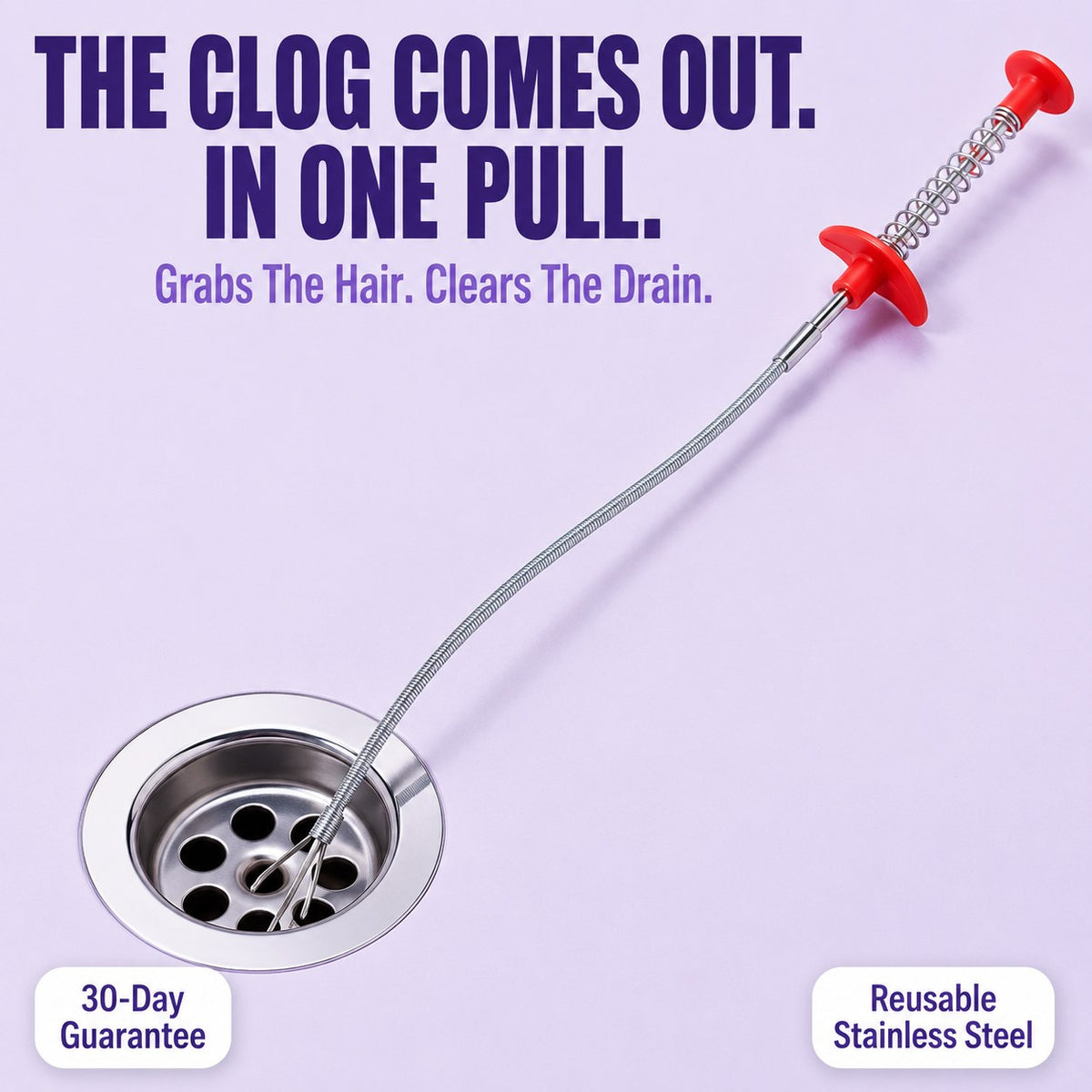 Daynest™ Drain Clog Remover Tool