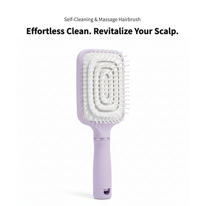 PureBrush – Effortless Self-Cleaning & Scalp Massage