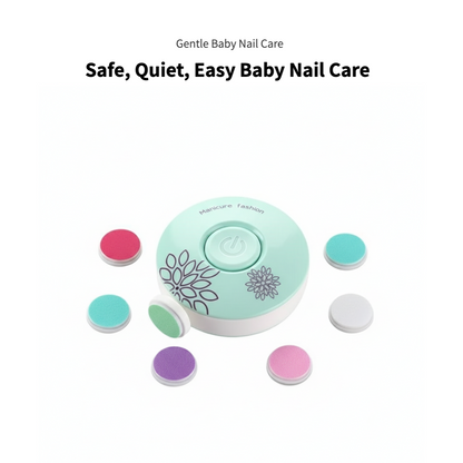 Electric Baby Nail Trimmer – Safe, Quiet & Easy