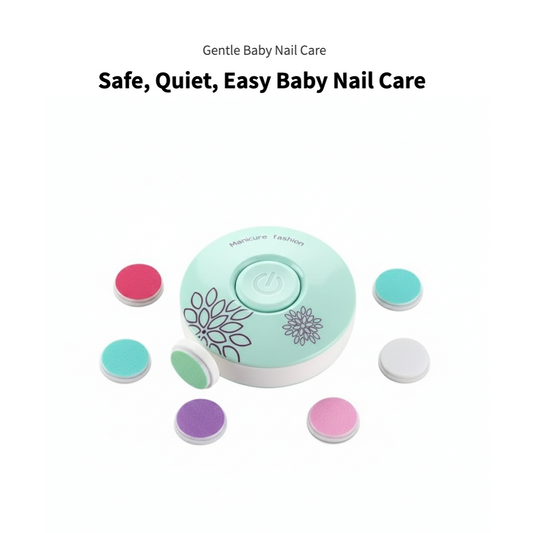Electric Baby Nail Trimmer – Safe, Quiet & Easy